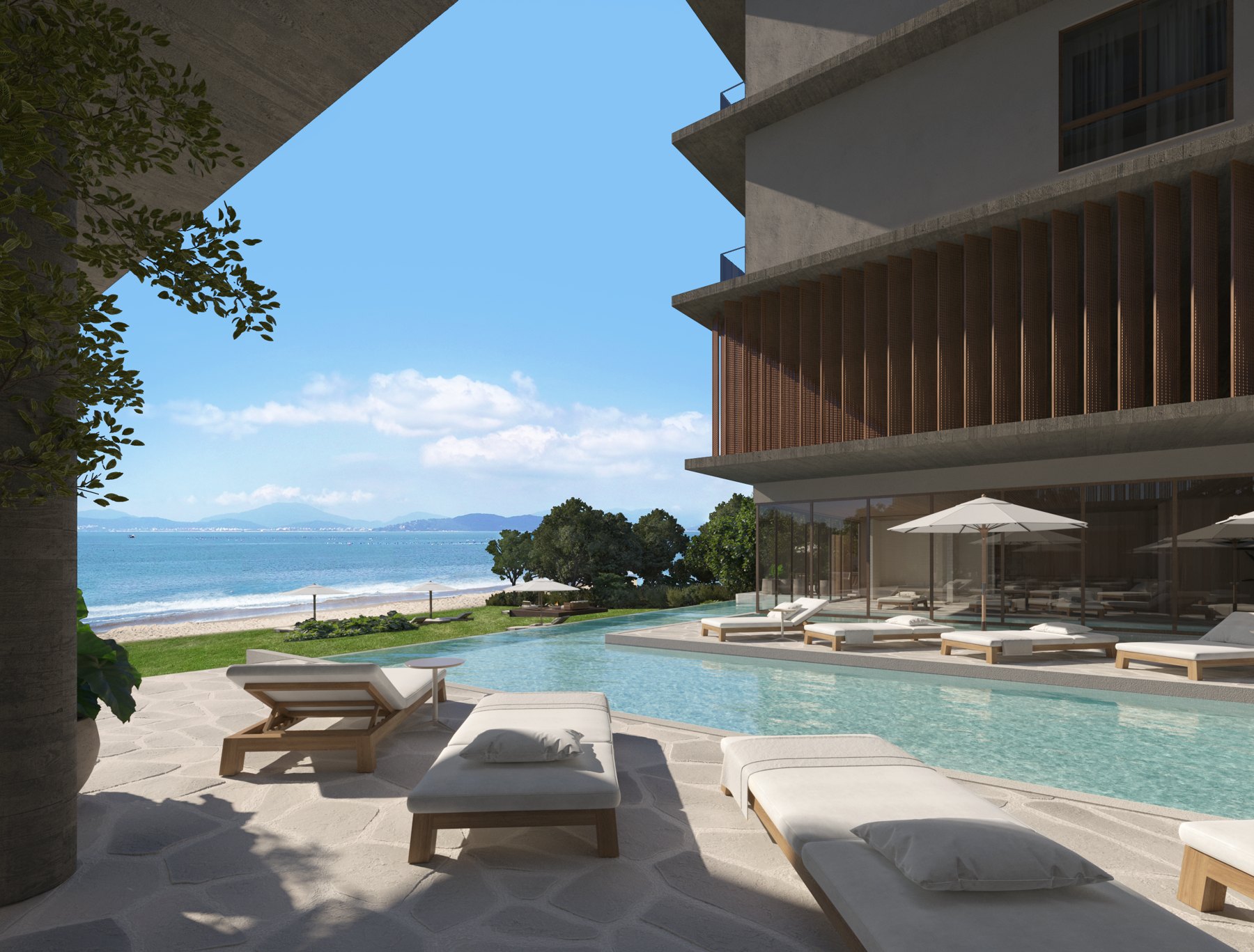 Arealma — Lounge térreo integrado