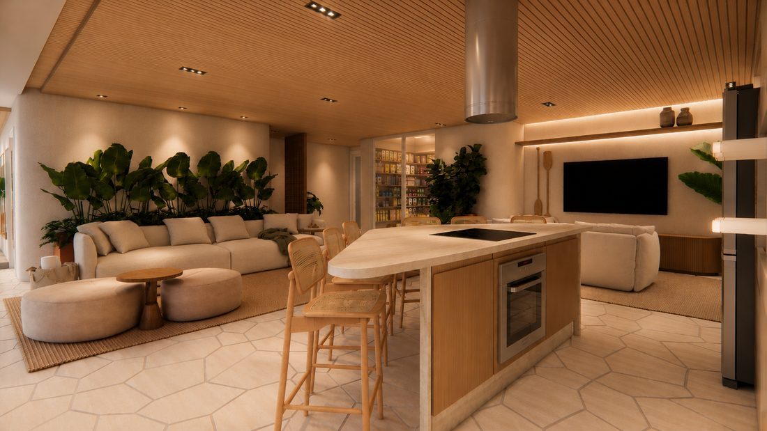 Nalu Campeche — Cozinha integrada